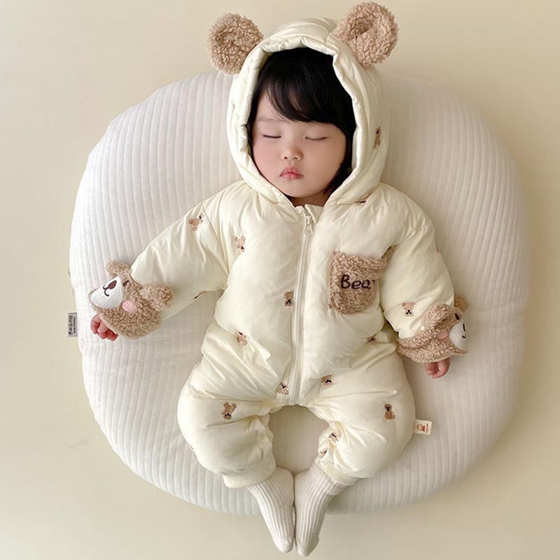 Winter Newborn Baby Romper Thi - đánh giá và giá Cotton Baby Onesies Zipper