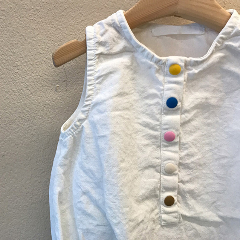 Linen Cotton Boys Romper Summe - đánh giá và giá Baby Summer Linen Sleeveless Jumpsuit