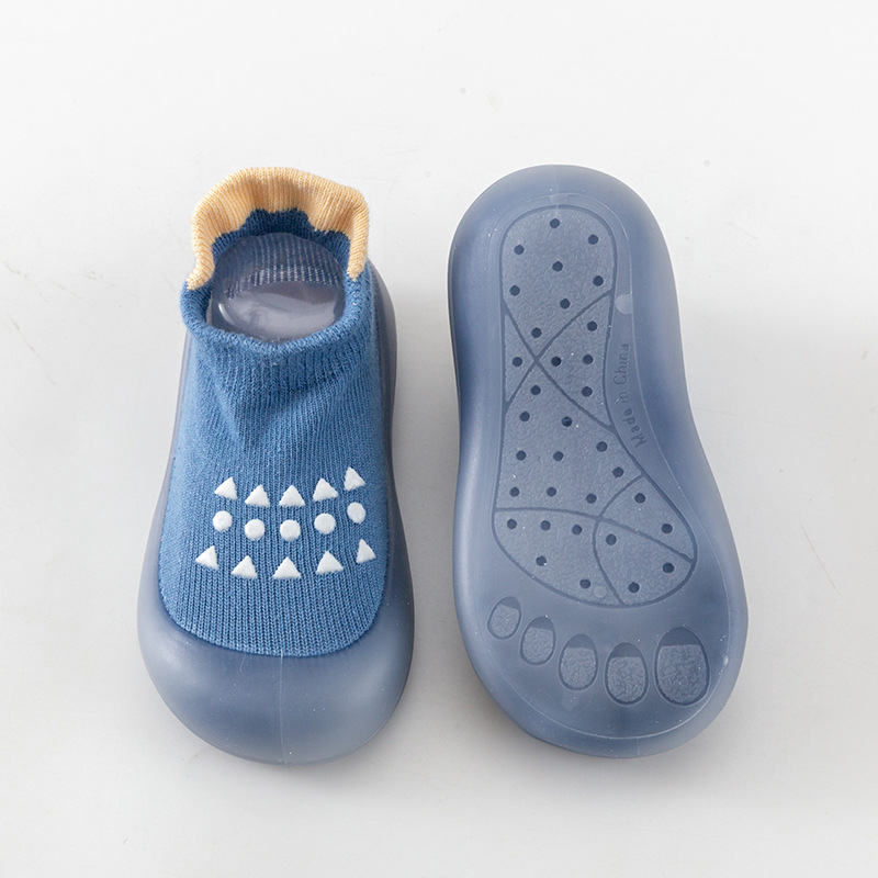 Baby Floor Shoes Blue and Pink - đánh giá và giá Unisex Baby Socks Non Slip