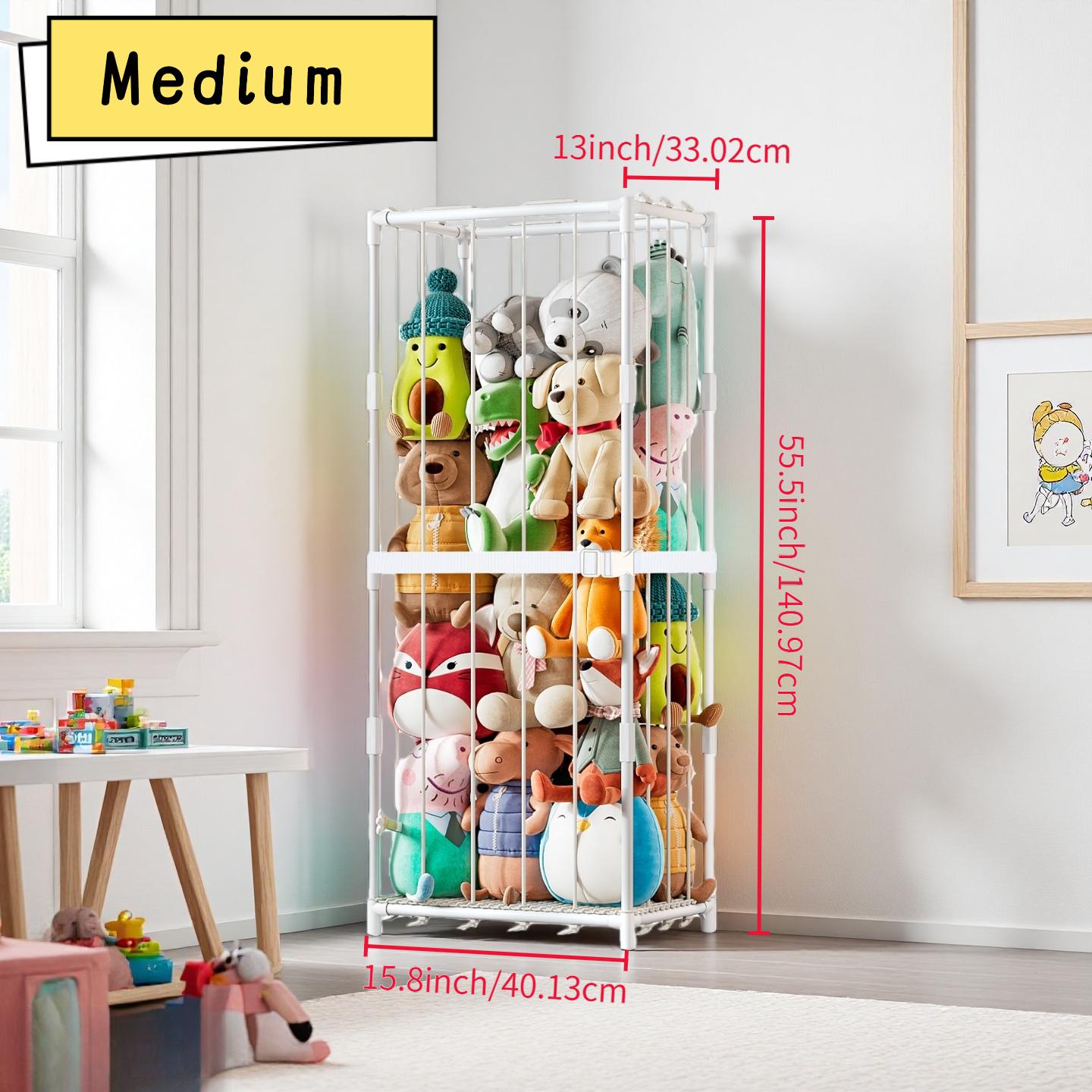 Vertical Stuffed Animal Storag - đánh giá và giá Nursery