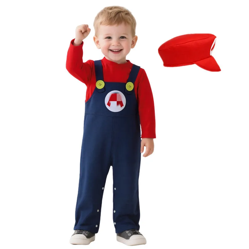 Baby Plumber Costume Red Green - đánh giá và giá Baby Clothes