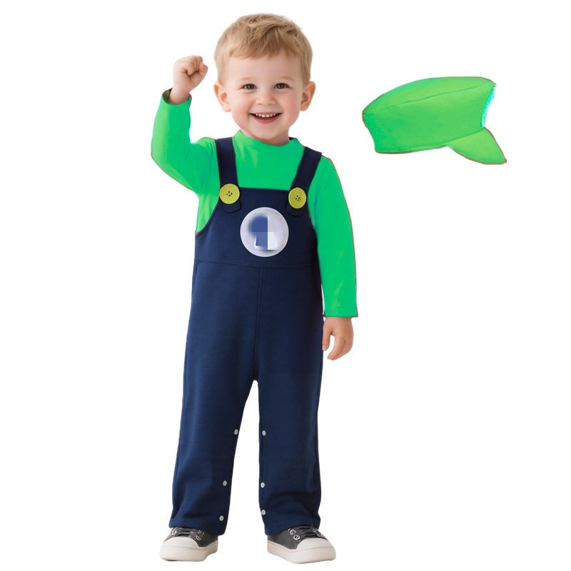 Baby Plumber Costume Red Green - đánh giá và giá Baby Clothes