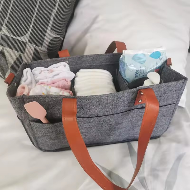 Diaper Caddy Nursery Organizer - đánh giá và giá Diapering